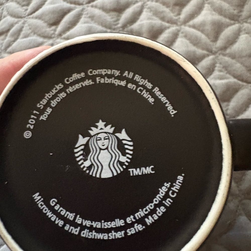Starbucks Iconic Black and Cream Mug - Picture 4 of 4